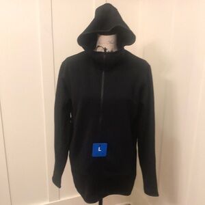 Kirkland Signature Hooded Sweatshirt, Black, Men’s size Large, New With Tags